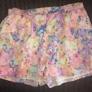 Floral Print Shorts